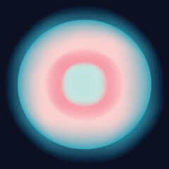 abstract circle background blue teal pink color gradiant illustration.