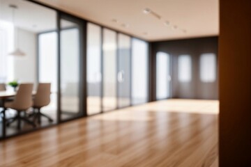 Table Top And Blur Office of the Background