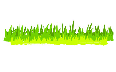 Unique grass art eps, doodle shape by hand on white, for cartoon design background etc