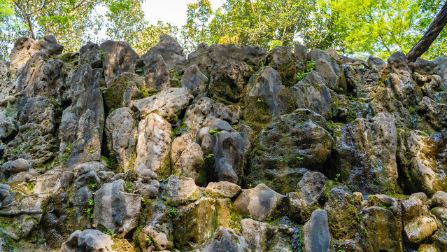 The Rock Garden is a sculpture garden located in Chandigarh, India. It is also known as Nek Chand's Rock Garden