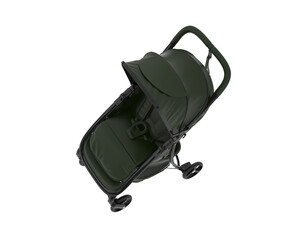 Stroller isolated on transparent background. 3d rendering - illustration