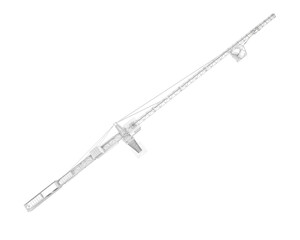 Crane isolated on transparent background. 3d rendering - illustration