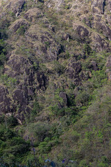 mountain landscape with sky