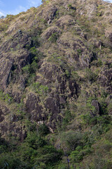 mountain landscape with sky