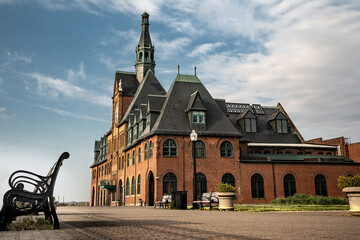 Obraz premium Old Central Station, Jersey City, NYC