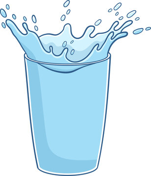 Glass Of Water Clipart Images – Browse 12,263 Stock Photos