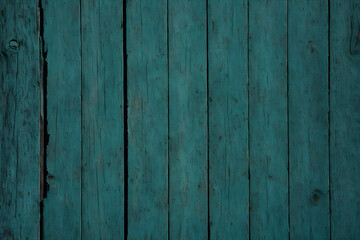 Green wooden planks background. Wooden texture. Green wood texture. Wood plank background Perfect for a natural or vintage theme. Generative AI