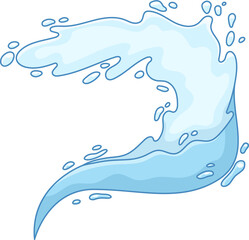 Water splash clipart