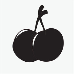 black and white apple
