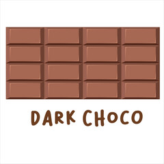 Dark chocolate icon
