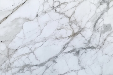 Aesthetic appeal of white marble texture with stunning natural patterns. Generative AI