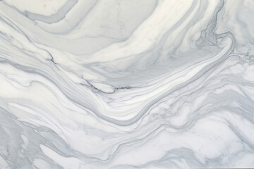 Obraz premium Beautifully patterned white marble texture, perfect for artistic designs. Generative AI