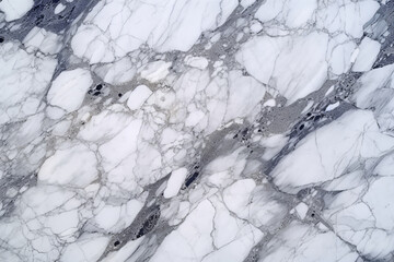 Beautifully patterned white marble texture, perfect for artistic designs. Generative AI