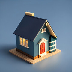 Image of a concept of house investment