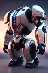 Image of a humanoid robot