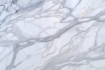 Natural patterned white marble texture, perfect for elegant designs. Generative AI