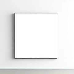 Mockup Wand Malerei Kunst Projekt Vorlage Wei&szlig;