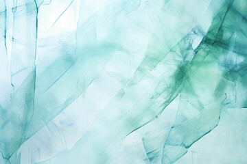 a soft inviting fusion of mint green and seafoam abstract shape for backgrounds, generative ai