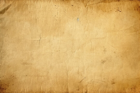 Vintage paper texture with aged edges. Generative AI