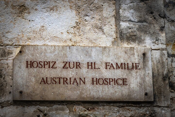 Austrian hospice, jerusalem, old city, rampart's walk, rampart, israel, middle east, religion