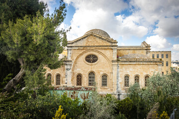 Obraz premium view from ramparts walk, jerusalem, old city, ramparts walk, israel, middle east