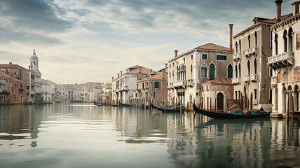 Canals in Venice Italy - obrazy, fototapety, plakaty