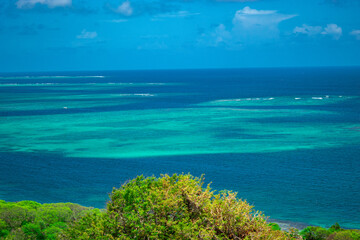 Fototapeta na wymiar Saint Vincent and The Grenadines Beautiful Caribbean Ocean 