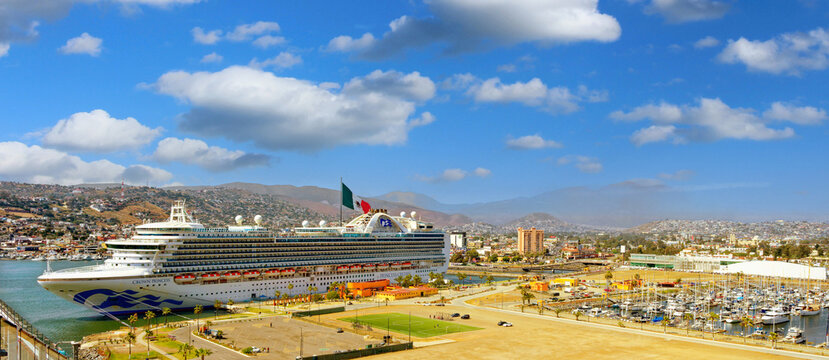 Port of Ensenada and Crown Princess