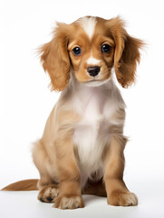 the puppy is cute little defenseless Ginger little vintage cute kitten, pet