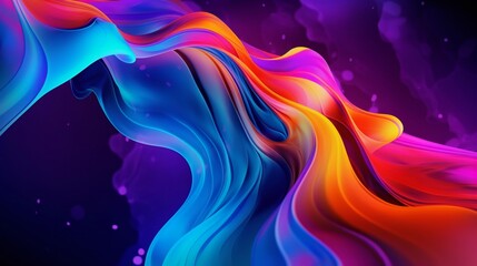 A vibrant and dynamic abstract background with fluid and flowing colors