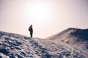 sunrise in the montain