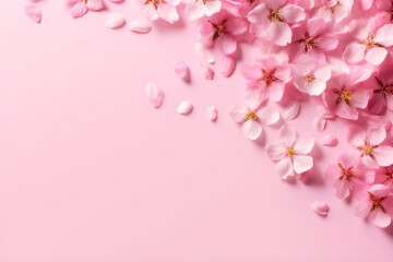 Obraz na płótnie Canvas 桜の背景素材　with generative ai