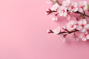 桜の背景素材　with generative ai