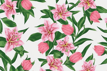 seamless floral pattern