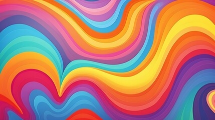 A vibrant and dynamic abstract background with flowing and curving lines