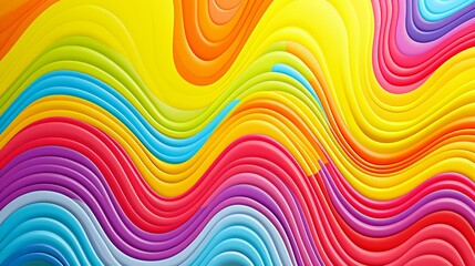 A vibrant and dynamic abstract background with flowing waves of various colors
