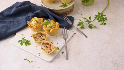 Chicken pies