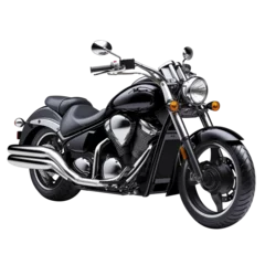 Foto op Plexiglas Motorfiets Cruiser motorbike png luxurious motorcycle cruiser motorbike transparent background