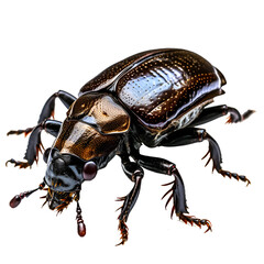 rhinoceros beetles bug insect grub coleopteran fly entomology animal transparent background cutout