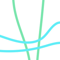 Pastel Blue and Green Lines Grid Background 