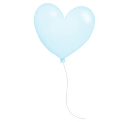 Obraz na płótnie Canvas balloons,heart balloons,valentine,love,toy,float,pastel,decorative,watercolor,icon,logo