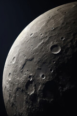 Close up moon 