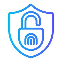 shield gradient icon