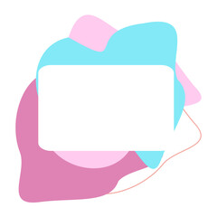 Abstract watercolor  Shape Gradient elements