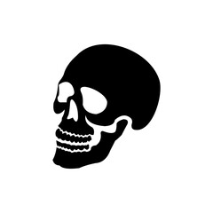 logo design vector abstract modern icon skull business logo symbol