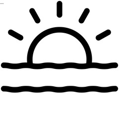 sunrise icon