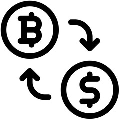 market exchange icon