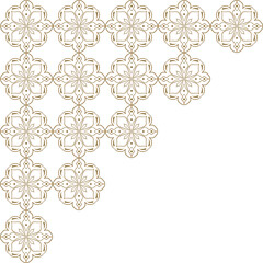 Indonesian Batik Pattern Corner