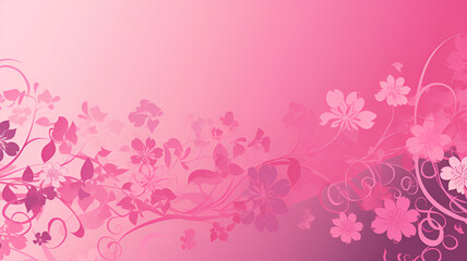 Pink Flower Wallpaper images | Generative AI