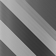 Striped texture diagonally with individual seals